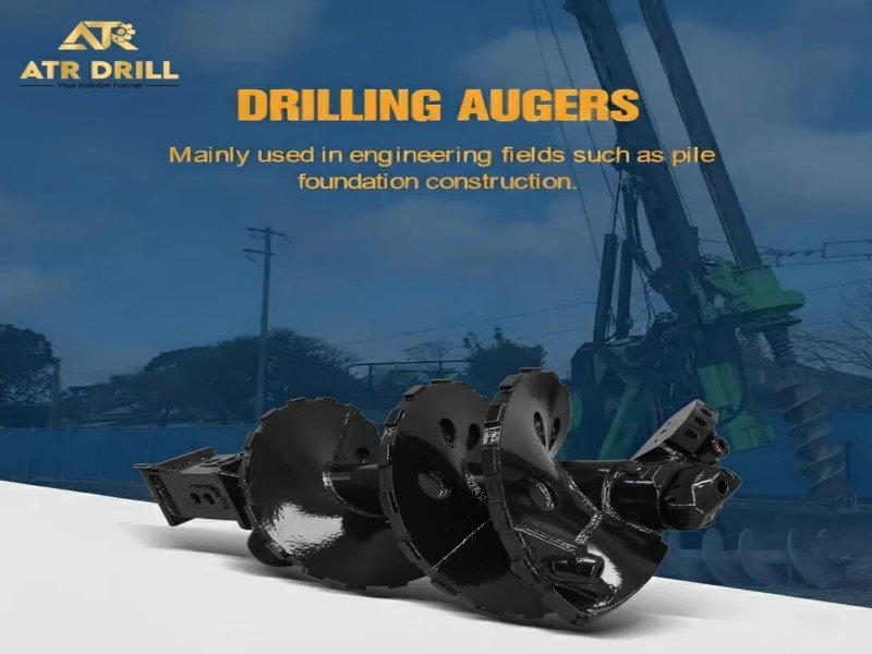 Foundation Drilling Augers for Piling Applications