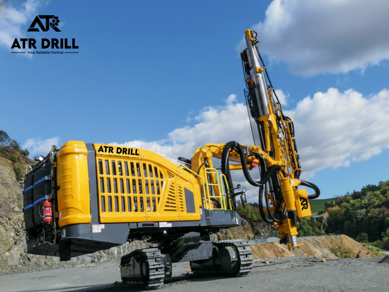 Blasting Machine for Top Hammer Drilling Operations