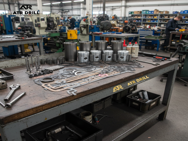 Engine Spare Parts for Drilling Rigs and Compressors