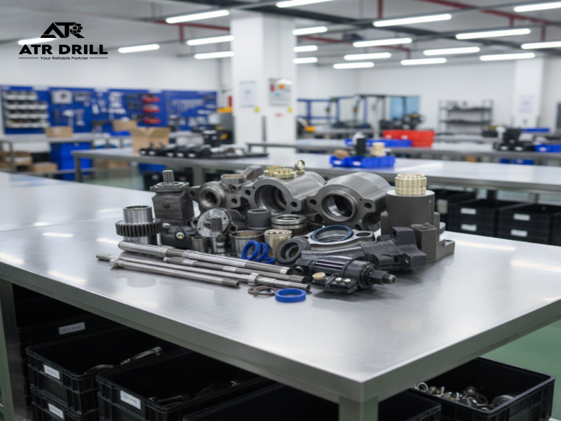 Drilling Machine Spare Parts for Maintenance and Repairs
