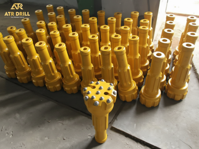 DTH Drill Bits for Deep Rock and Foundation Drilling