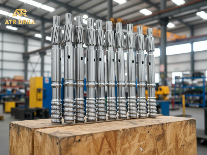 Shank Adapters for Top Hammer Drilling Machines